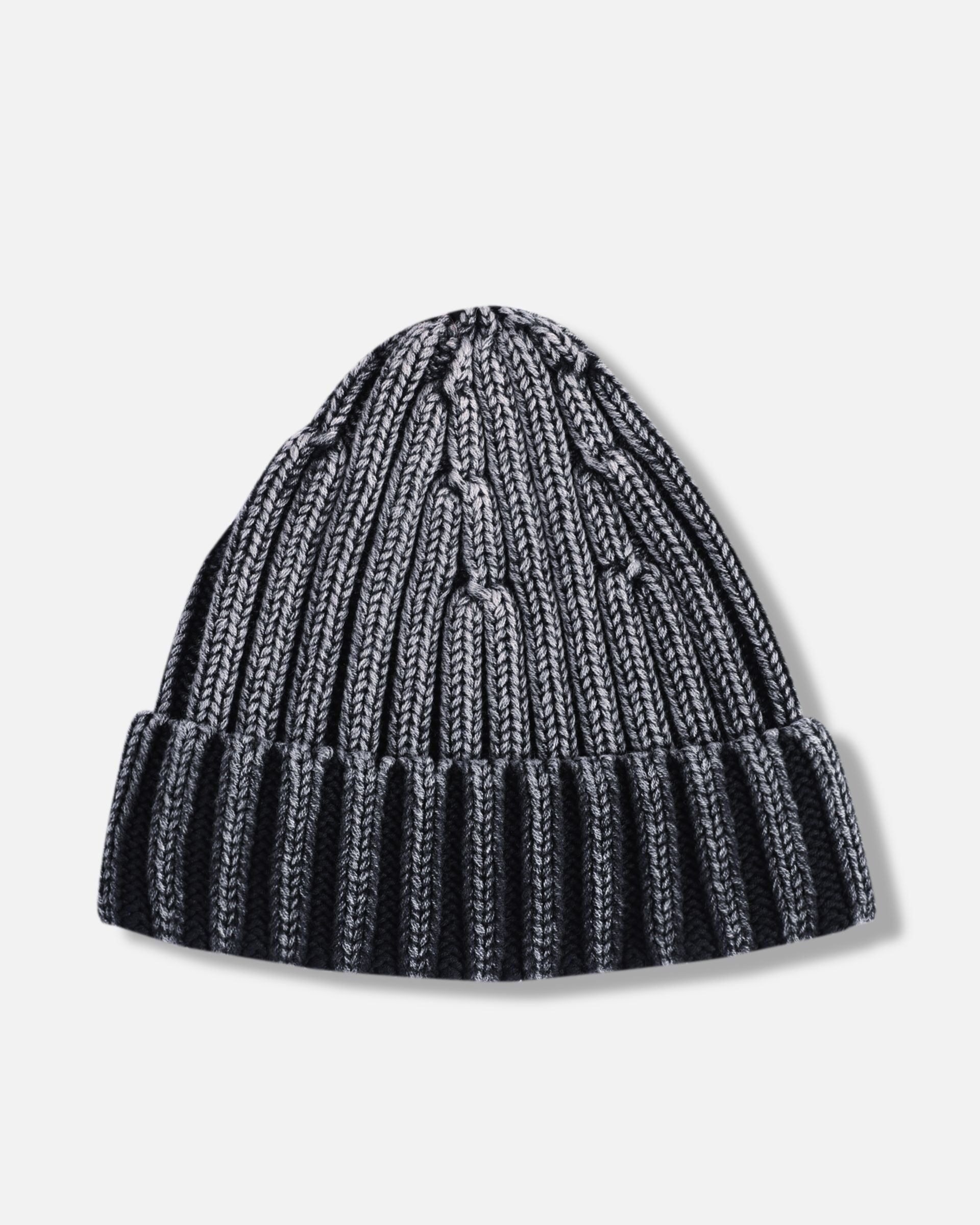 Winter Knit Patch Beanie Hat for Men & Women - Black - Cozy & Warm Skull Cap for Outdoor Activities, Hiking, and Casual Wear