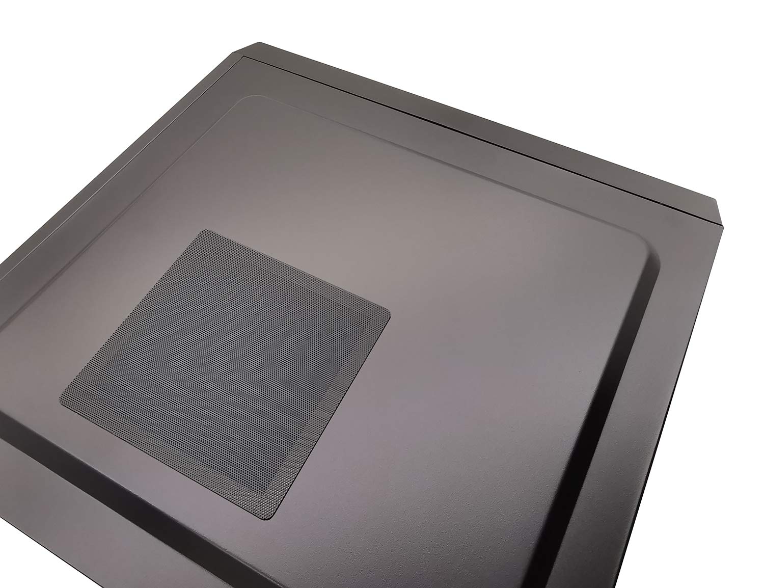 140mm PC Computer Case Fan Magnetic Frame Dust Filter Screen - Ultra Fine PVC Mesh, Dustproof Case Cover, Black (4 Pack) - Perfect for Gaming PCs, Workstations & Home Desktops