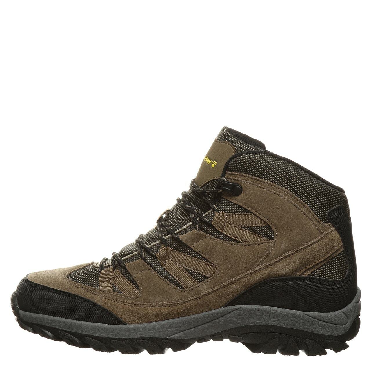BEARPAW Men's Waterproof Hiking Boots - Lightweight Comfortable Outdoor Shoes for Hiking, Camping & Winter | Durable Traction Grip | Multiple Colors | Ideal for Mountain Trekking, Snowy Weather & Trail Walking | Perfect for Backpacking, Cold Climate Activities, Winter Travel & Daily Wear | Use Cases: Hiking, Camping, Snow Sports, Winter Travel, Outdoor Work, Snowshoeing, Winter Walks, Mountain Climbing, Trail Running & Cold Weather Exploration