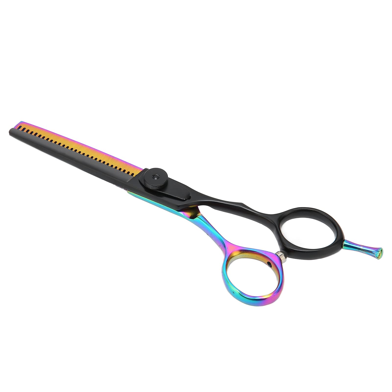 Professional Barber Scissors - Stainless Steel Hair Cutting Shears for Salon & Home Use, Beard Trimming Scissors for Men & Women (Tooth Edge Design) - Perfect for Hairstylists, DIY Haircuts & Grooming Kits