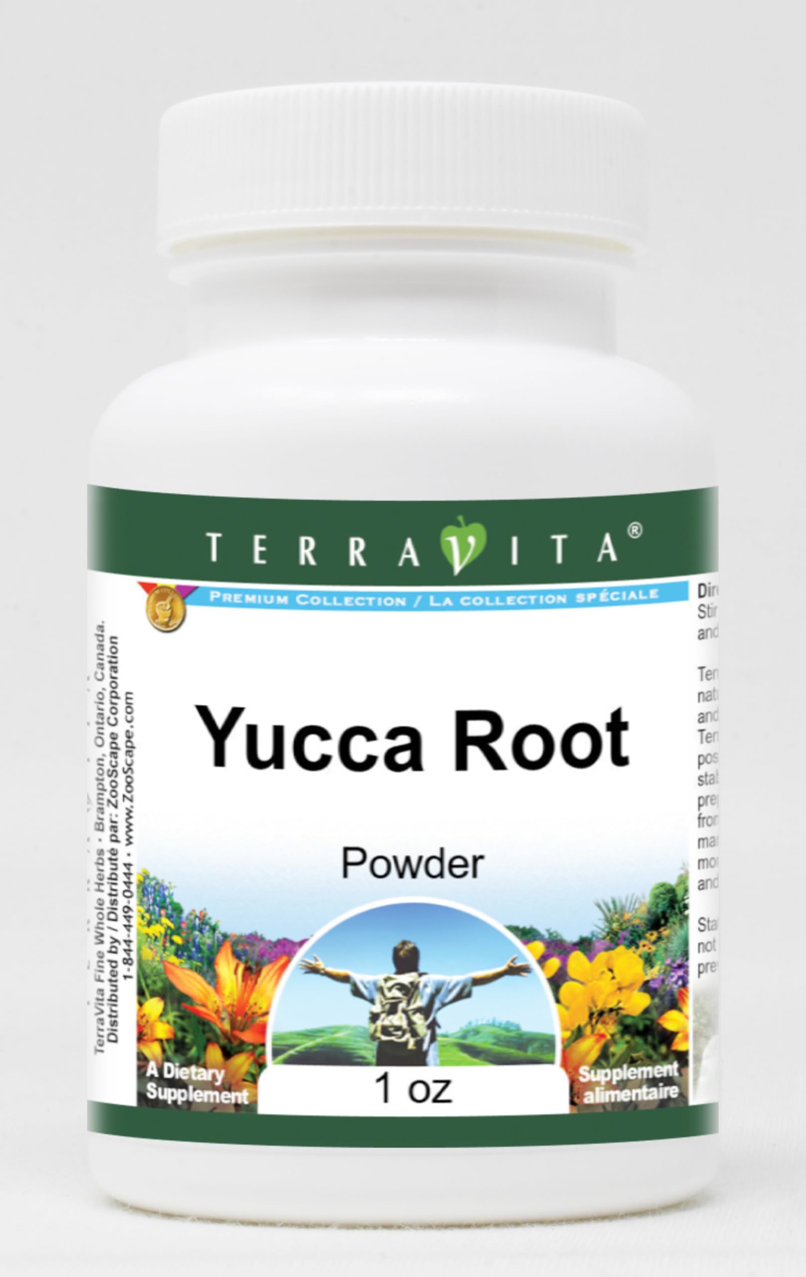 Organic Yucca Root Powder 1 oz (ZIN: 511502) | Natural Dietary Supplement for Digestive Health & Skin Care | Perfect for Smoothies, Baking & Herbal Remedies