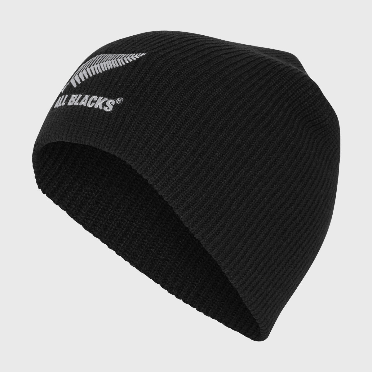 Adidas All Blacks Woolie Beanie Hat - Warm Winter Knit Hat for Men & Women - Perfect for Rugby Games, Outdoor Sports & Cold Weather Activities