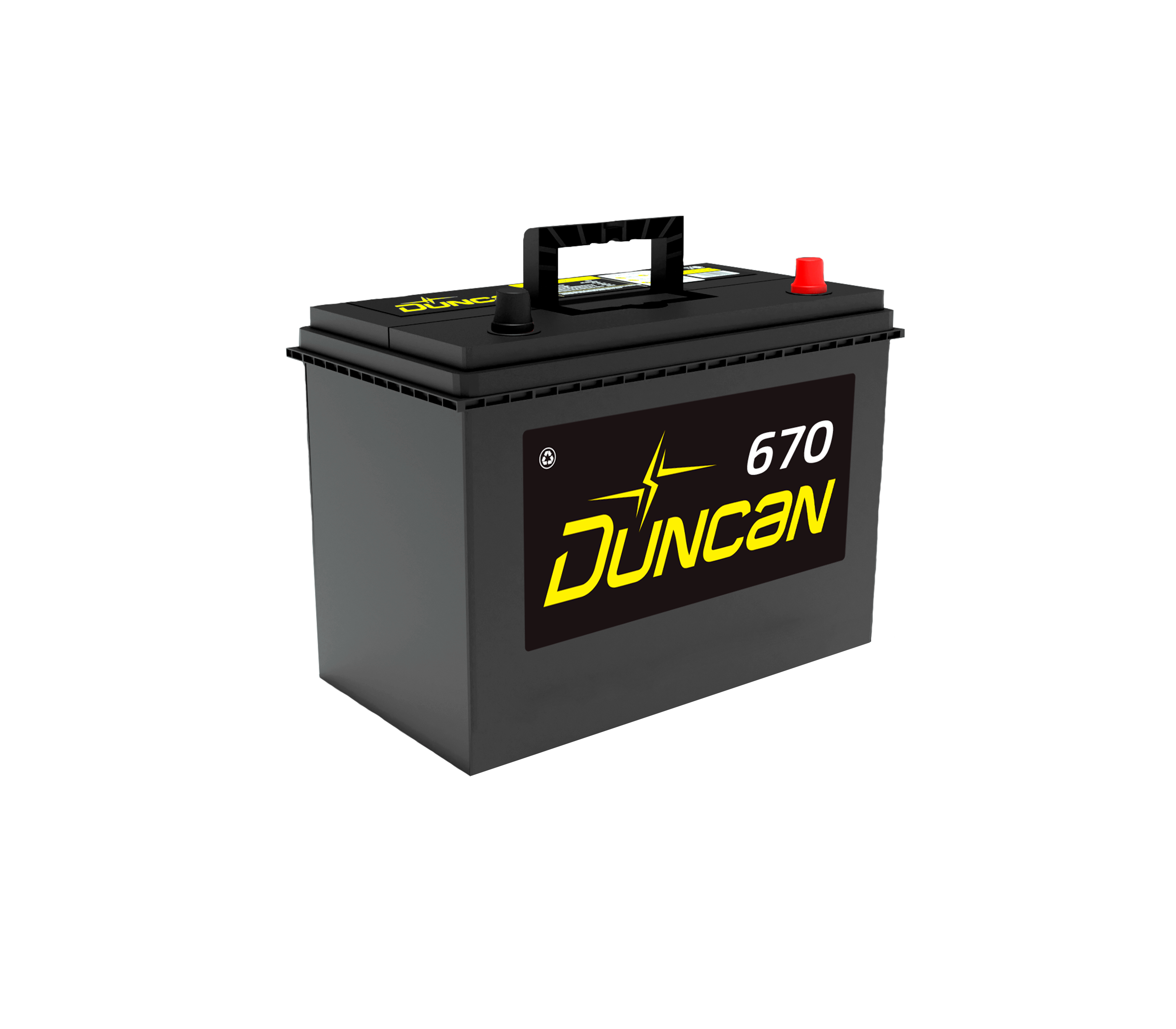 DNS40R 670 Duncan Car Battery - High Performance Vehicle Battery for Reliable Starting Power - Perfect for Trucks, SUVs, and Heavy-Duty Vehicles