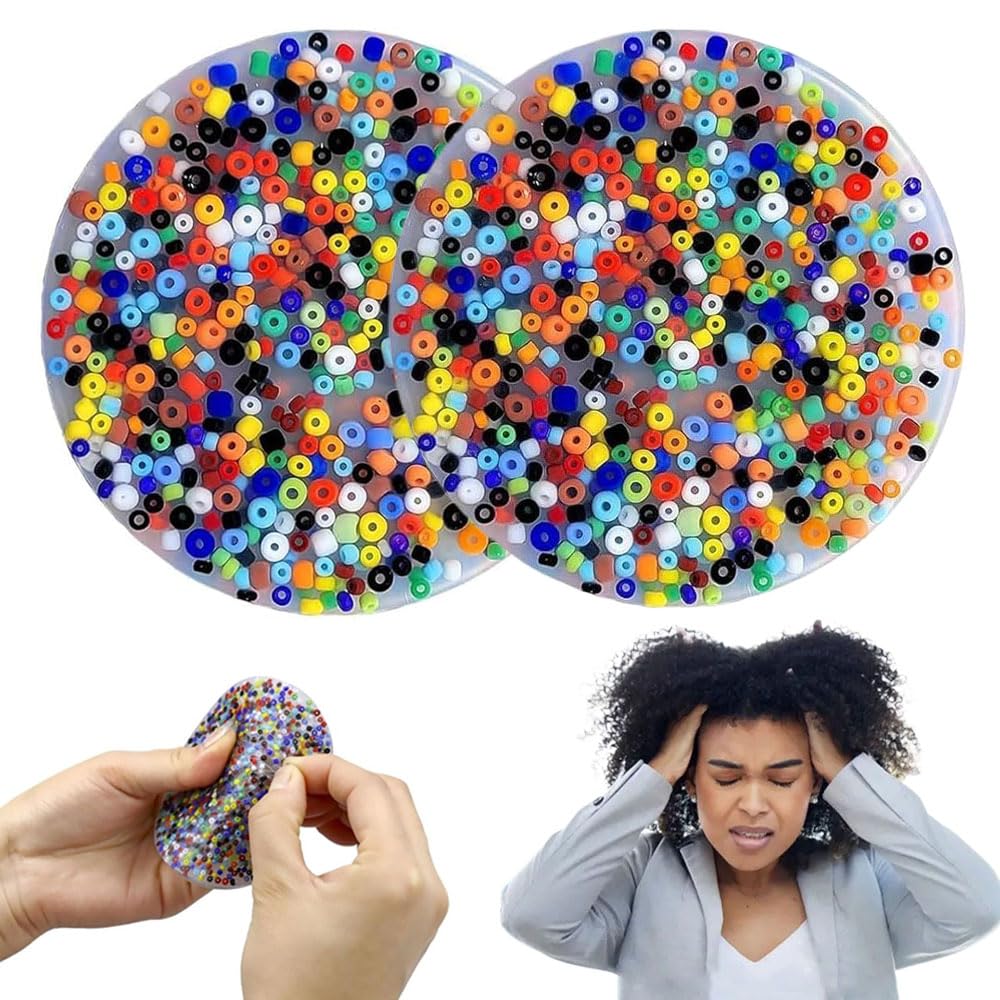 Anti-Anxiety Skin Picking Fidget Toys for Adults - Sensory Stress Relief Pads for Dermatillomania & Trichotillomania - Calming Fidget Toys for Anxiety Relief, Focus & Relaxation - Perfect for Office, Home & Travel Use