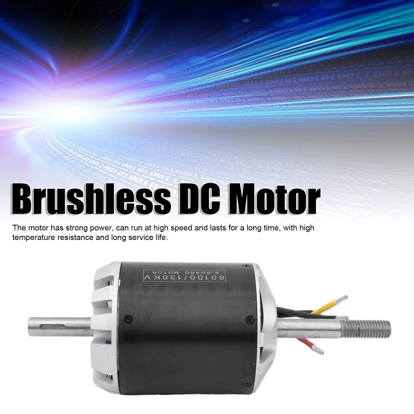 Fafeicy 80100 Brushless DC Motor Kit - 130KV 7000W High Torque Motor for RC Cars, Drones & Remote Control Toys - Perfect for DIY Projects, Racing & Hobby Upgrades