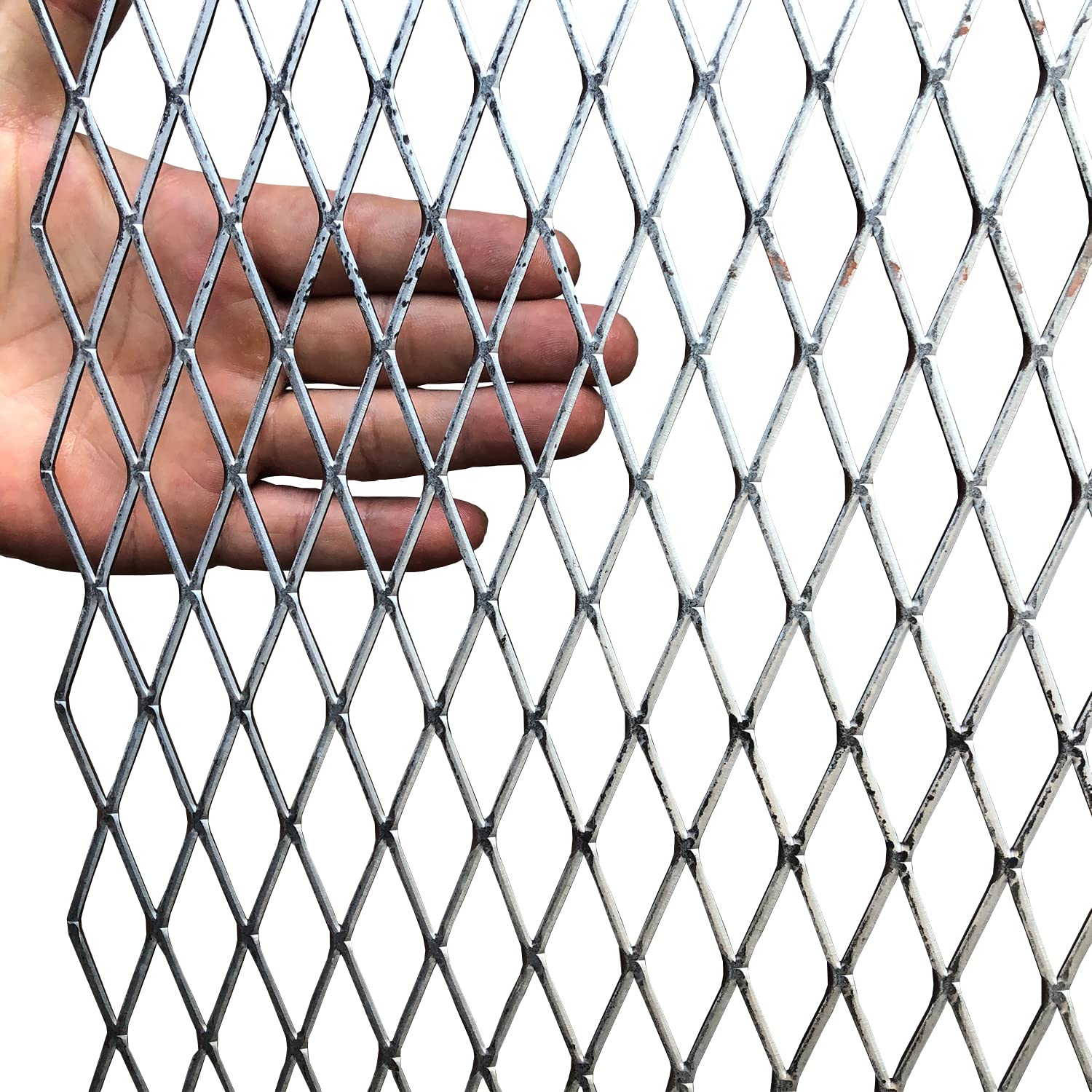 14GA Steel Expanded Metal Diamond Mesh 0.6
