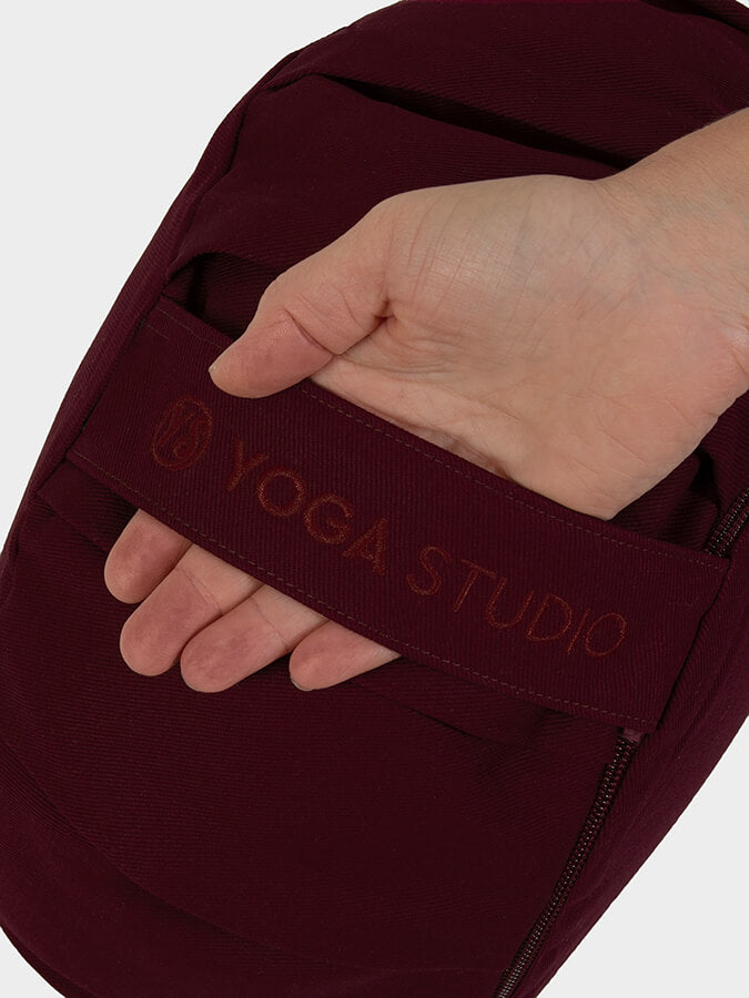 GOTS Certified Organic Cotton Yoga Meditation Cushion - Buckwheat Filled Zafu Pillow for Yoga, Meditation & Home Decor | Perfect for Studios, Home Practice & Relaxation