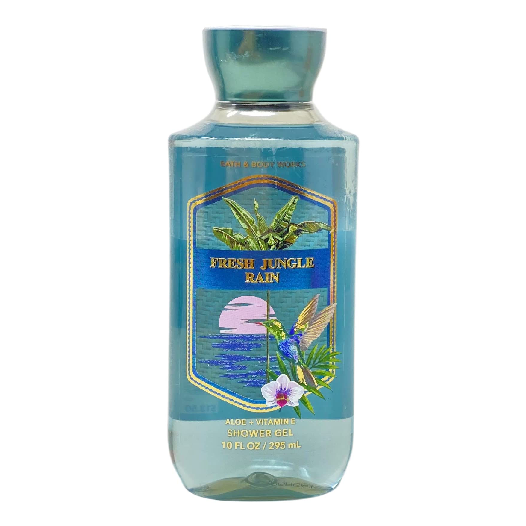 Bath & Body Works Fresh Jungle Rain 3-Piece Gift Set - Fragrance Mist, Shower Gel & Body Cream with Natural Oats Bar Soap | Full Size Tropical Scented Bath & Body Care Set for Women - Perfect for Gifts, Relaxation & Self-Care