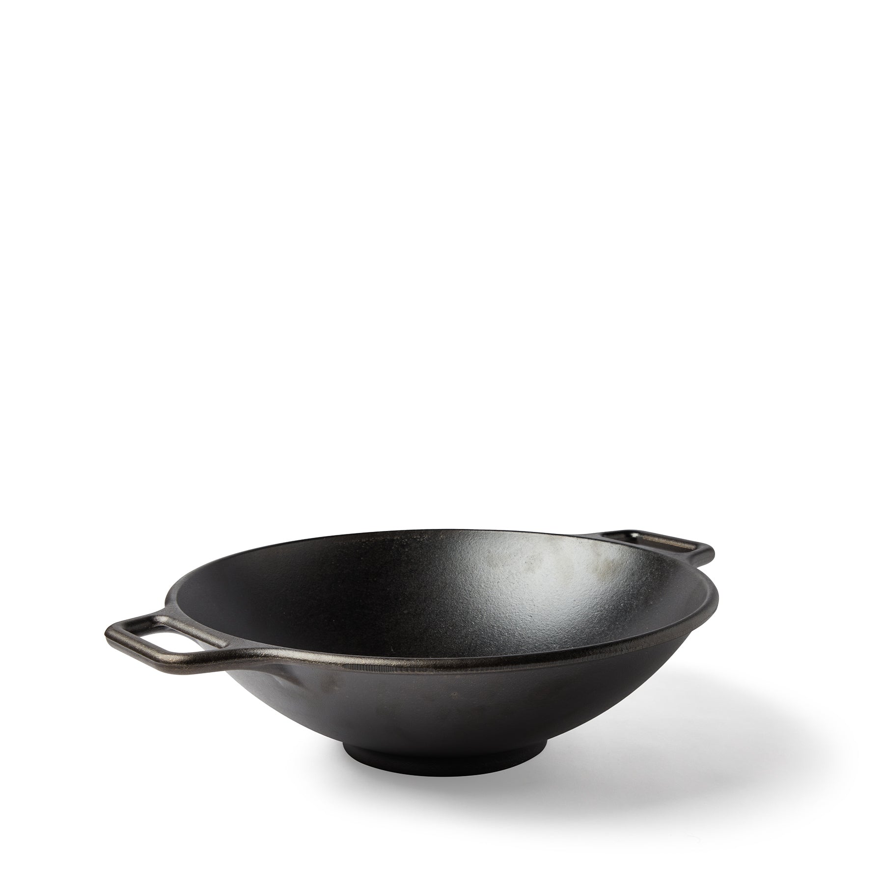 Best Cast Iron Wok for Stir-Frying - 14 Inch Pre-Seasoned Carbon Steel Wok Pan with Wooden Handle - Perfect for Asian Cooking, High Heat Stir Fry, Deep Frying & Home Kitchen Use