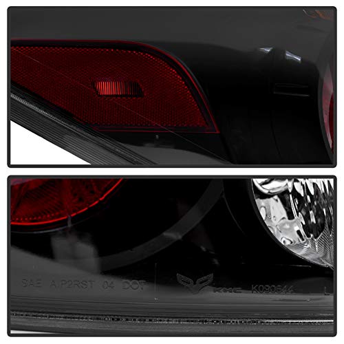 2007-2012 Nissan Altima 4DR Sedan OEM Style Rear Brake Tail Lights - Perfect Replacement for Broken or Worn Out Lights | Enhances Visibility & Safety for Night Driving