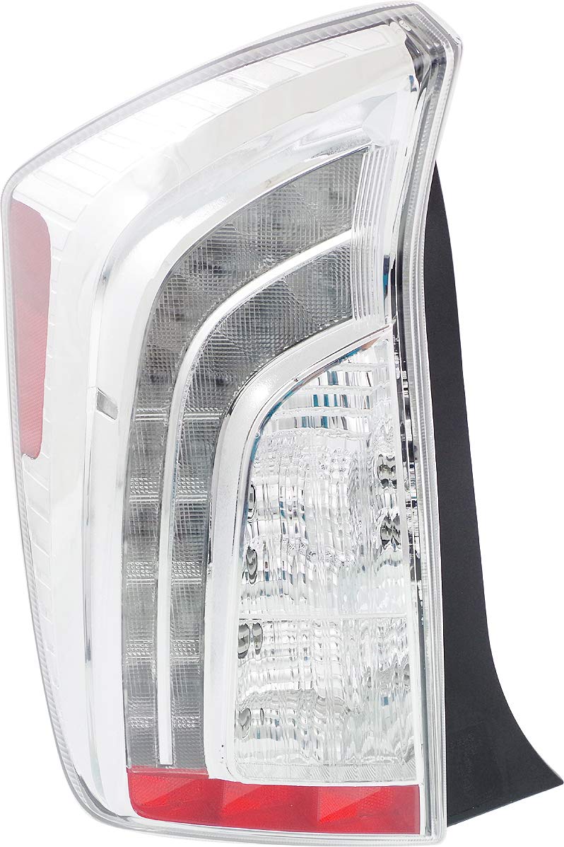 Evan-Fischer CAPA Certified Tail Light Assembly for 2012-2015 Toyota Prius Plug-In - Left Driver Side Replacement Part | Perfect for Night Driving Safety & Vehicle Restoration Projects