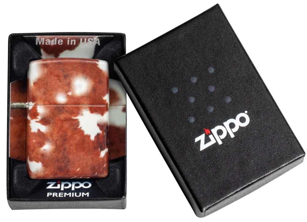 Zippo Animal Design Windproof Lighters - Collectible & Durable Refillable Lighter for Outdoor Camping, Hiking & Everyday Carry (Gift Idea)