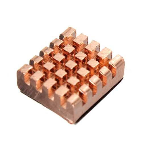 8pcs Copper RAM Heat Sink Cooler for DDR DDR2 DDR3 Memory - 12x13x5mm - Improve PC Performance for Gaming & Overclocking