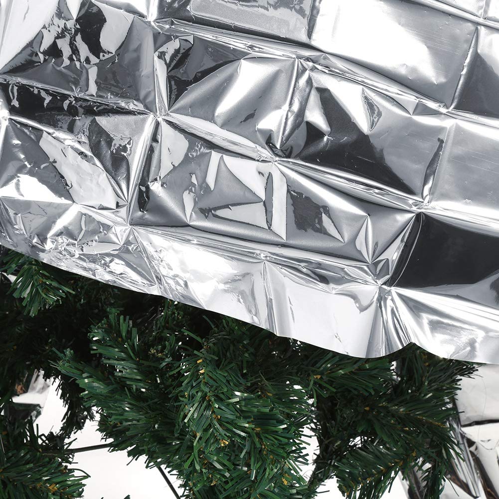 Hztyyier Reflective Film for Plants - High-Quality Reflective Foil for Garden, Greenhouse & Outdoor Plant Growth - Enhances Light Reflection for Healthier Plants - Perfect for Indoor Gardening, Hydroponics & Greenhouses