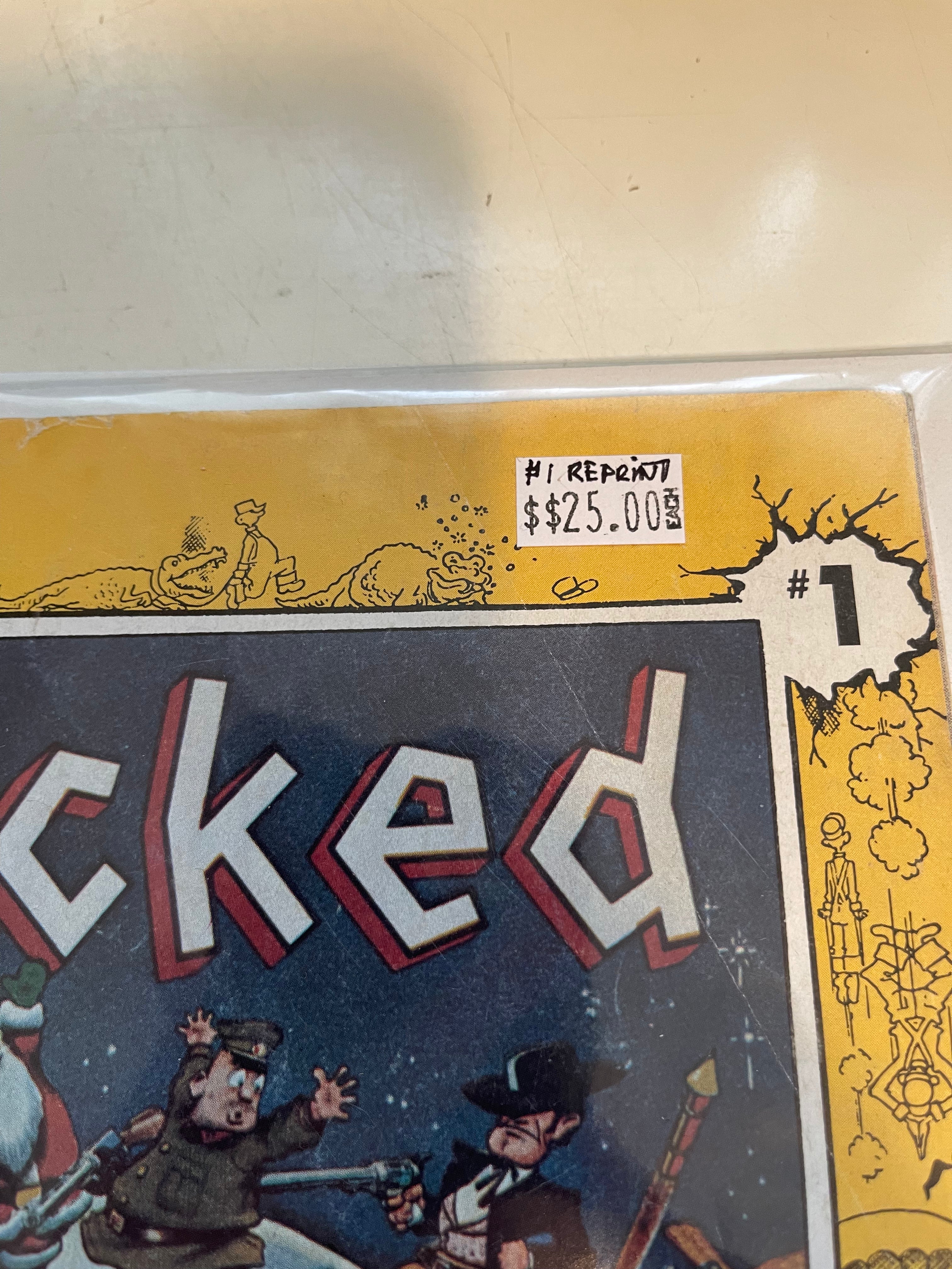 Rare Reprint of Cracked Magazine #1 First Issue - Vintage Collectible for Comic Book Enthusiasts & Pop Culture Fans - Perfect for Display, Gifts, and Nostalgic Reading