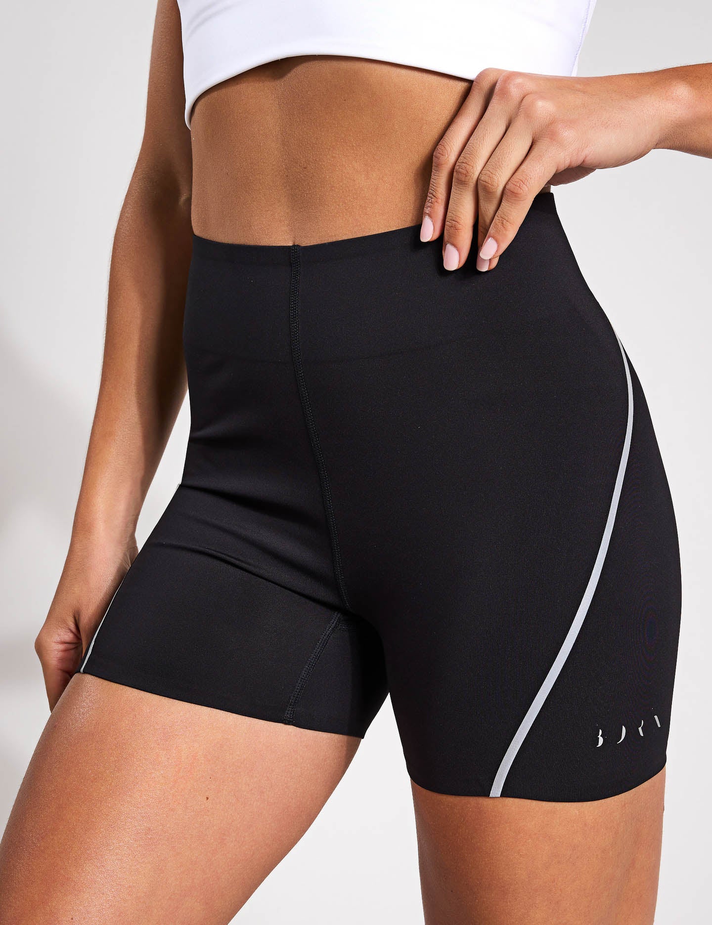 Luna Shorts for Women - High Waisted Black Workout Shorts - Comfortable Yoga Running Gym Athletic Shorts - Perfect for Fitness, Lounge & Casual Wear