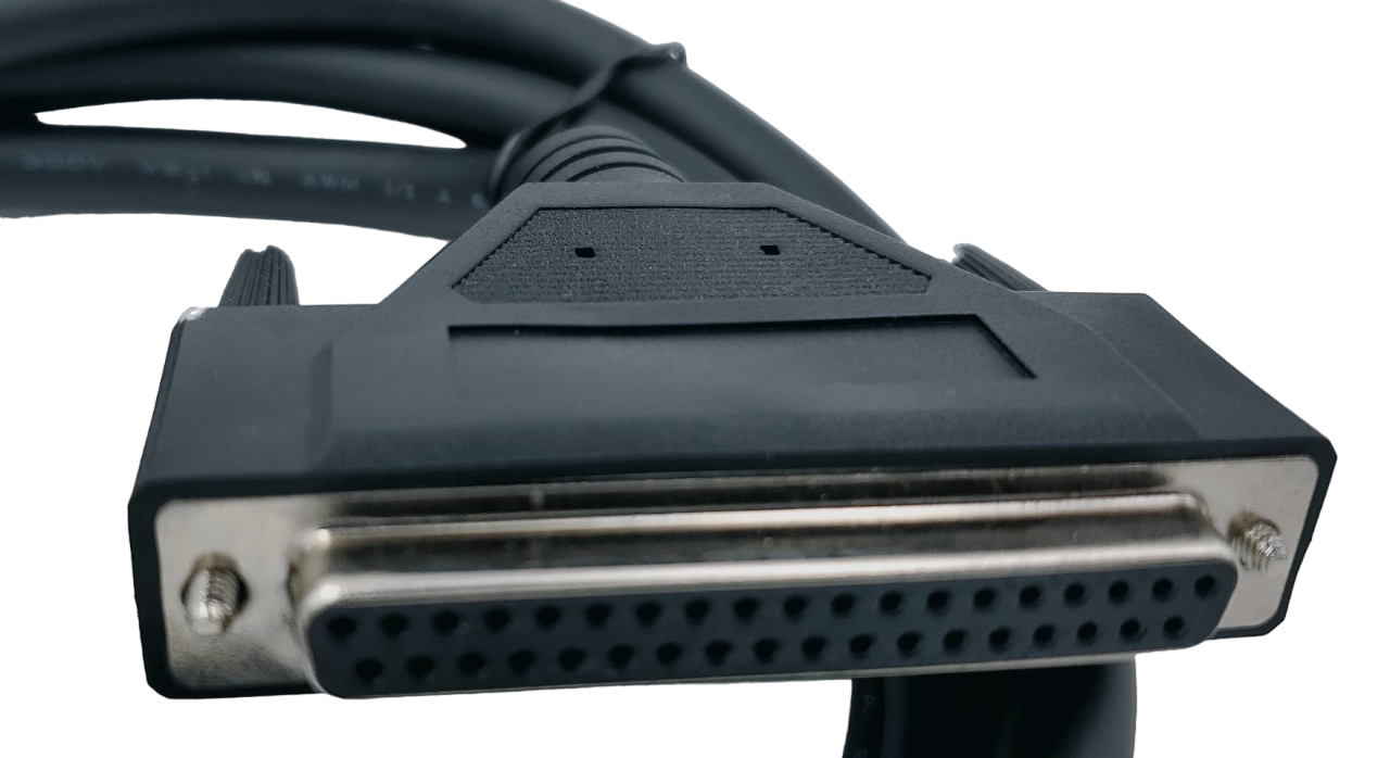 37 Pin RS232 Serial Cable Female to Female - 5/10/25 Feet Length Options - Durable DB37 Connector for Industrial Equipment, POS Systems & Server Communication