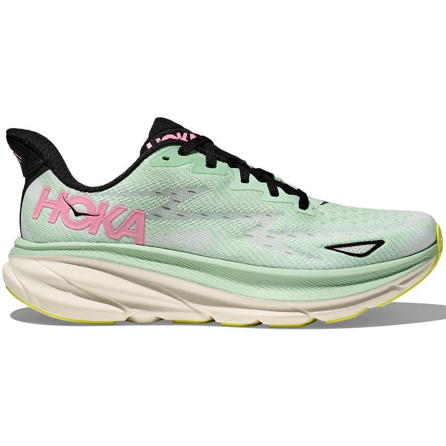 HOKA Women's Clifton 9 Running Shoes - Lightweight Cushioned Sneakers for Road Running, Walking & Gym Workouts