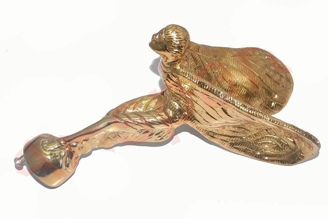 Rolls Royce Spirit of Ecstasy Hood Ornament - Premium Brass Car Emblem for Luxury Vehicle Customization | Perfect for Classic & Modern Rolls Royce Models