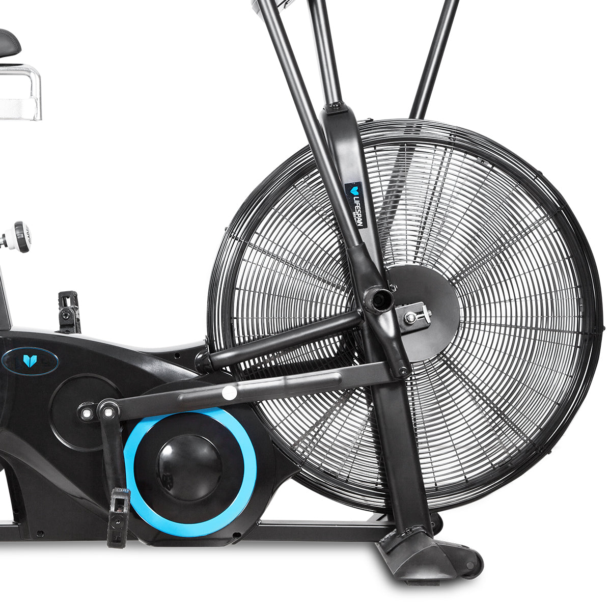 EXER 90H Air Bike Exercise Bike for Home Gym - Cardio Workout Equipment for Indoor Cycling & Full Body Training - Perfect for Home Fitness & Weight Loss