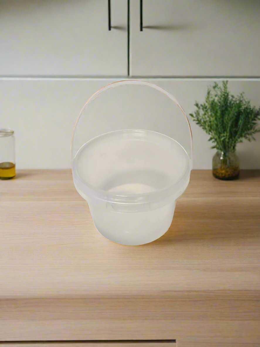 24 oz Clear Plastic Food Storage Container with Airtight Lid - Perfect for Meal Prep, Leftovers & Pantry Organization
