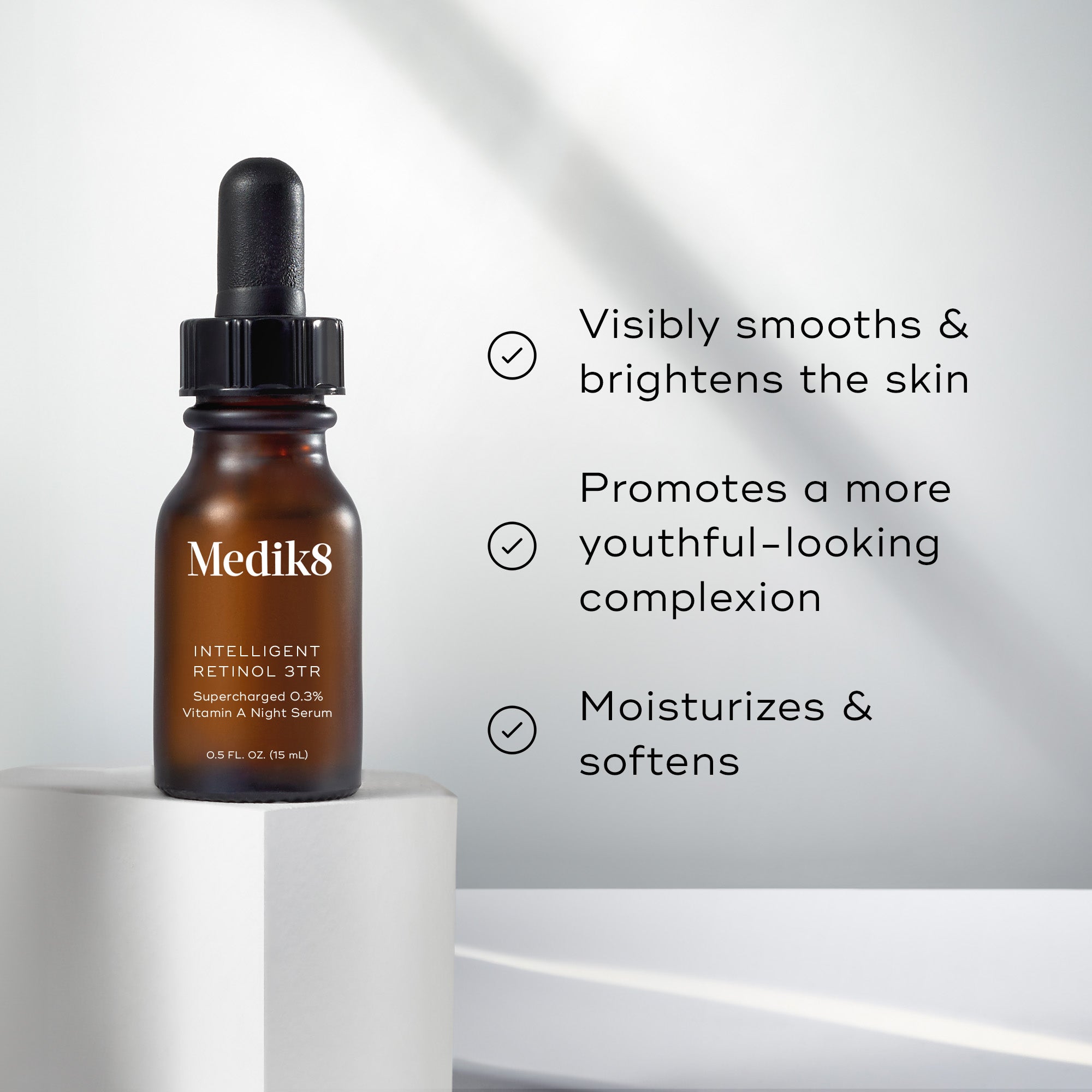 Intelligent Retinol™ Serum for Anti-Aging & Wrinkle Reduction - Best Night Cream for Glowing Skin | Perfect for Daily Skincare Routine & Mature Skin Care