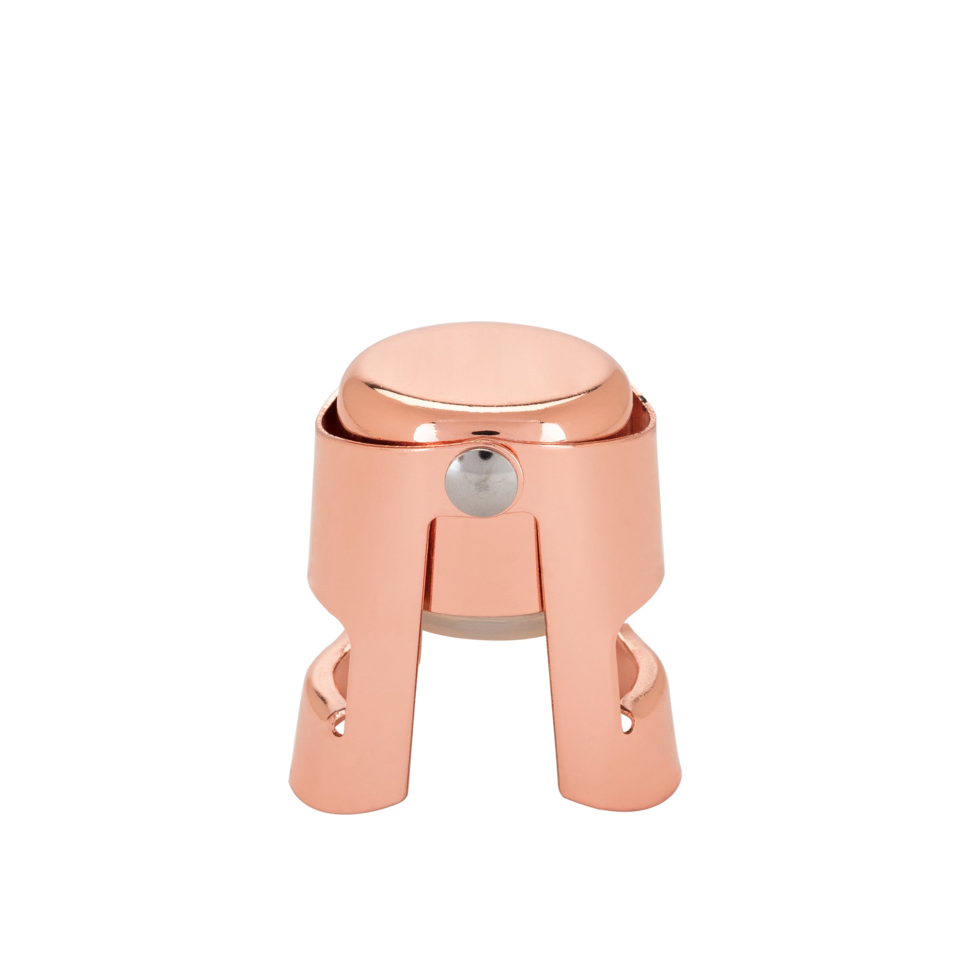 Premium Copper Champagne Stopper - Elegant Wine Bottle Sealer for Sparkling Wine & Prosecco | Airtight Preserver for Bubbles & Freshness | Perfect for Parties, Weddings & Celebrations