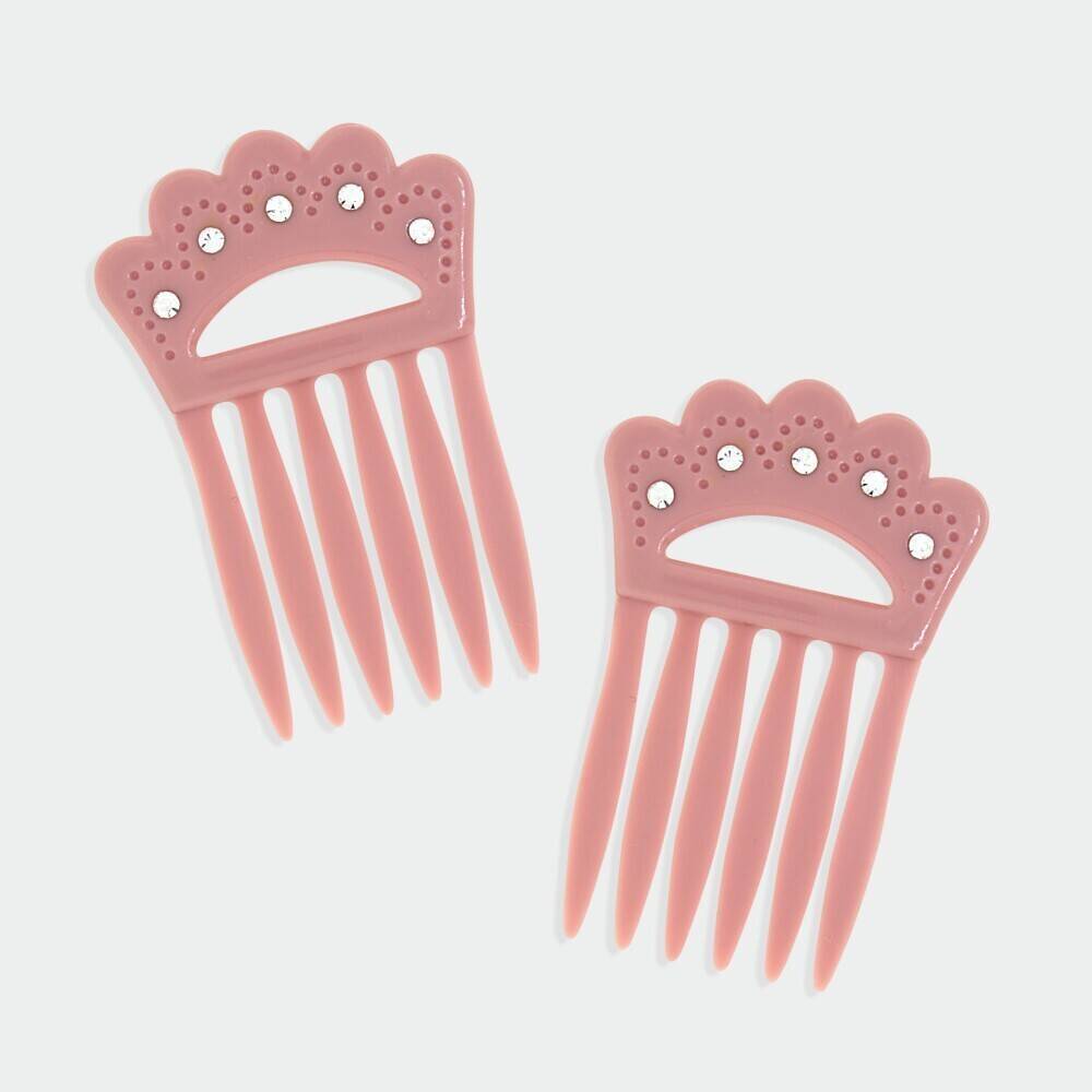 Vintage 1928 Jewelry Classic Double Hair Comb Pins - Elegant Bridal Hair Accessories for Weddings, Proms & Special Occasions