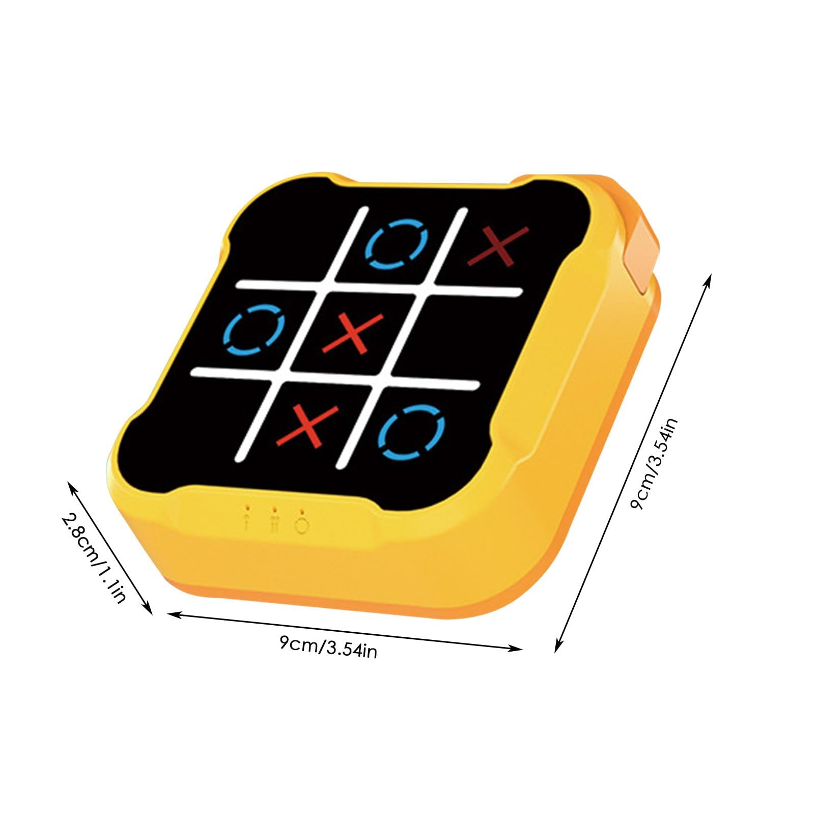 Electronic Tic Tac Toe Game - Classic Digital Strategy Board Game for Kids & Adults | Portable Travel Puzzle Toy for Family Fun, Parties & Road Trips | Interactive Electronic Morpion Game for Office, Home & Outdoor Play