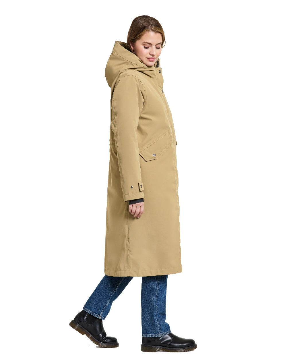 Didriksons Mia Women's Long Parka Coat - Waterproof Winter Jacket for Cold Weather, Outdoor Activities & Daily Commute