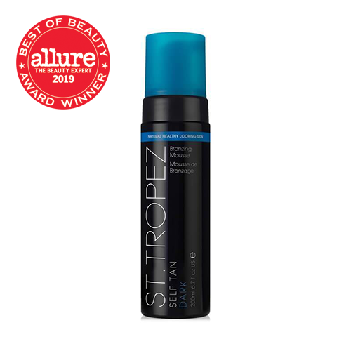 St. Tropez Self Tan Dark Bronzing Mousse - Natural Looking Sunless Tanning Lotion for Face & Body - Perfect for Summer, Vacations & Special Occasions