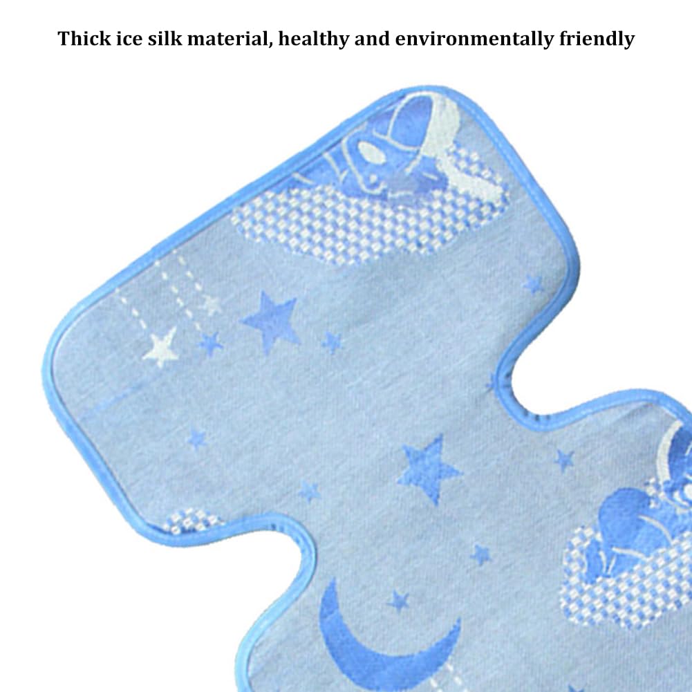 Cooling Baby Stroller Seat Pad - Breathable & Sweat-Wicking Stroller Liner with Ice Mat Technology - Summer Infant Car Seat Cooler Cushion for Pram, Stroller & Car Seat - Perfect for Hot Weather & Outdoor Activities