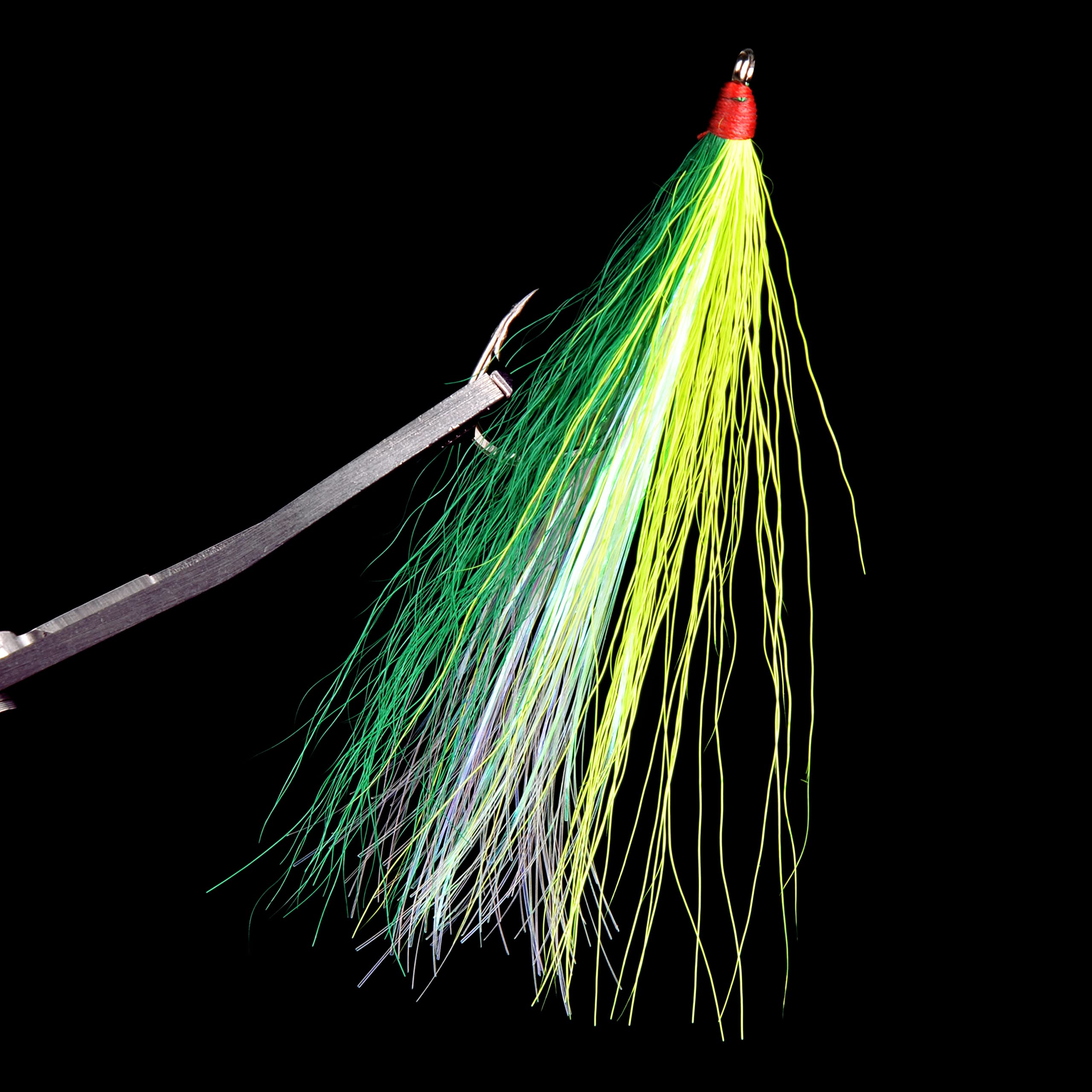 Bucktail Fishing Lures 5 Colors - Saltwater Flounder Rig for Salmon Trout Bass