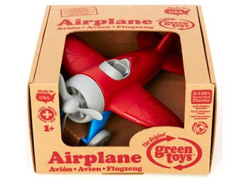 Eco-Friendly Green Toys Airplane for Kids - Safe, Durable & Fun Airplane Toy - Perfect for Indoor & Outdoor Playtime