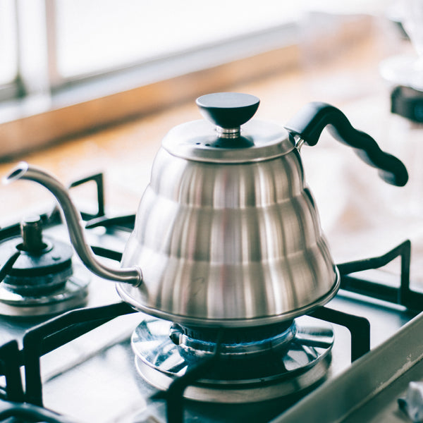 Hario Buono Drip Kettle - 1.2L Stainless Steel Gooseneck Pour Over Coffee Kettle for Precise Brewing - Perfect for Chemex, V60, and French Press Coffee Makers - Ideal for Home Baristas & Coffee Enthusiasts