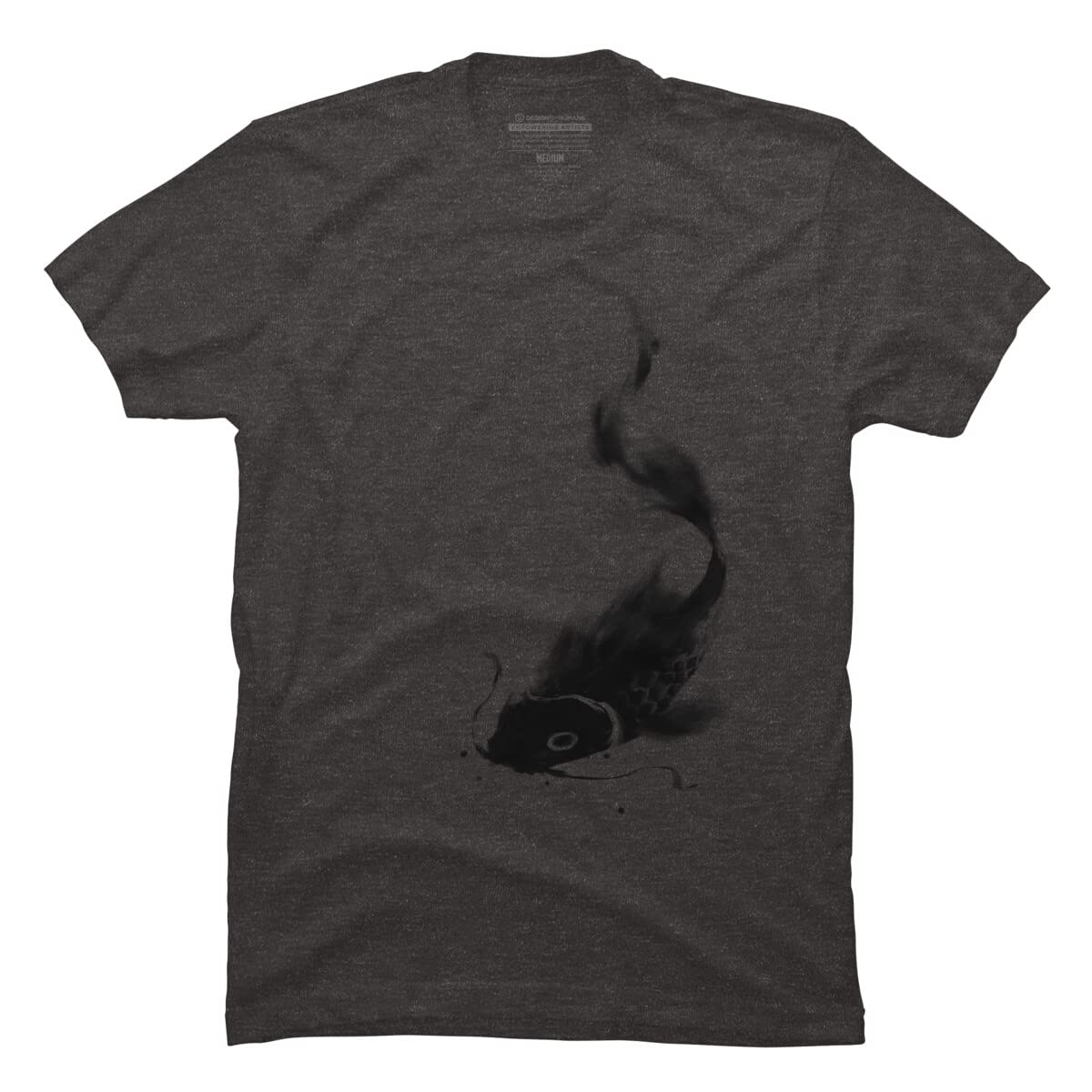 Kdeuce Koi Wash Graphic T-Shirt for Men - Soft Cotton Casual Tee | Streetwear & Lounge Wear | Breathable Short Sleeve Summer Shirt | Perfect for Casual Outfits, Beach Vacations, Weekend Hangouts & Daily Wear | Great for Outdoor Activities, Traveling and Relaxing at Home