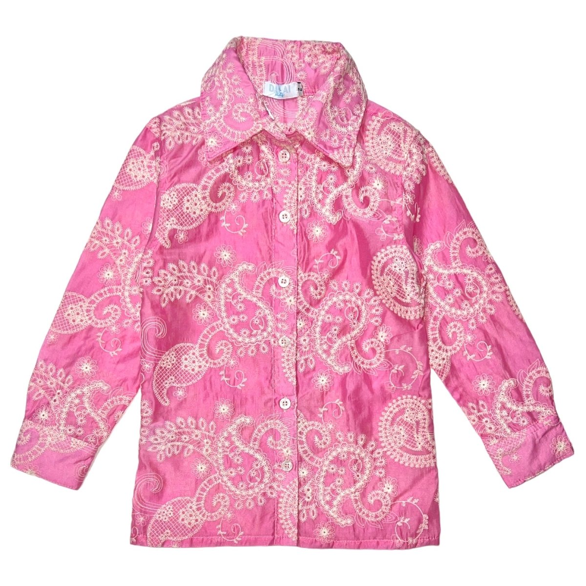 Callie Paisley Oversized Button Down Shirt - Stylish Cover Up for Beach, Pool & Casual Outings | Flowy Boho Blouse for Women