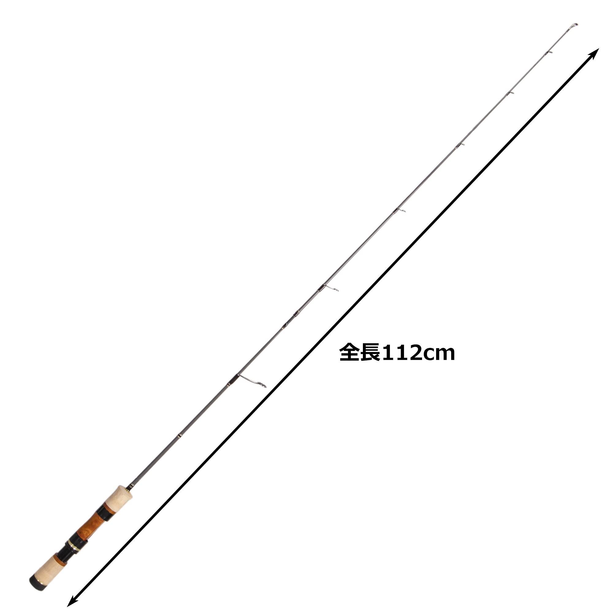 Major Craft Trout Rod Fine Tail Glass Model - Lightweight Fishing Rod for Trout & Bass - Perfect for Freshwater Streams & Mountain Lakes