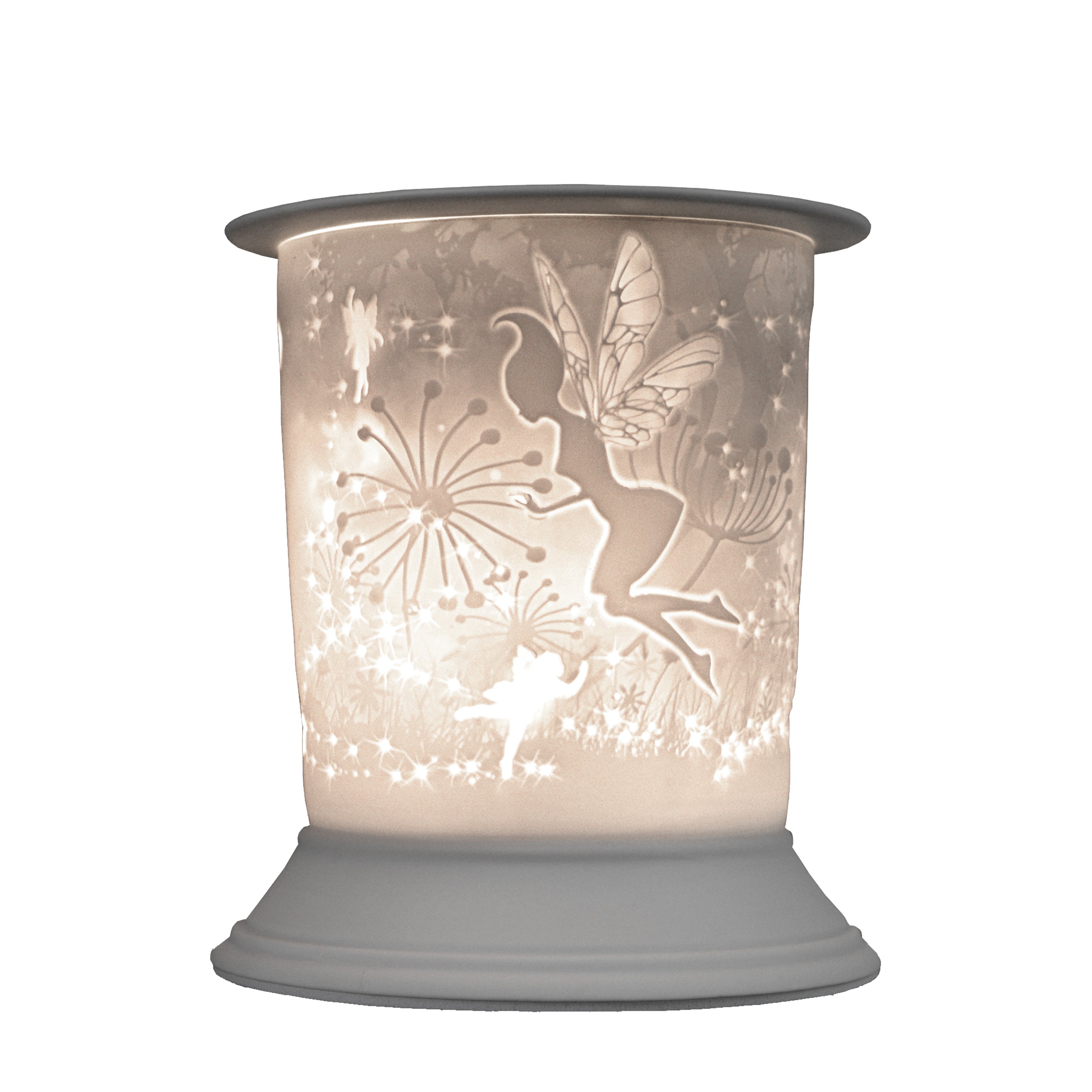 Cello Electric Wax Warmer - Porcelain Straight Design with Fairy Tale Theme for Home Aromatherapy & Relaxation | Perfect for Bedroom, Living Room, and Office Decor