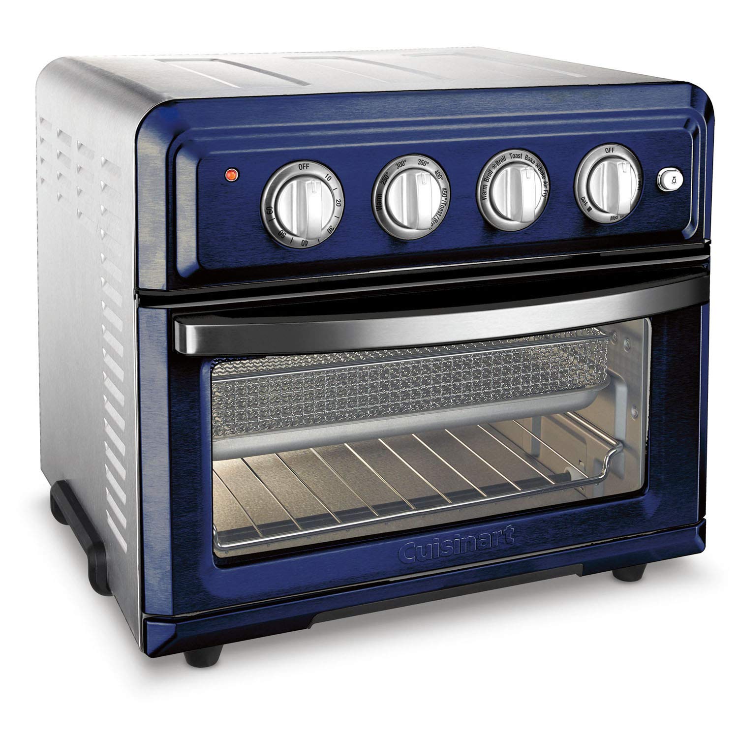 Cuisinart TOA-60 Air Fryer Toaster Oven with Convection - 6-Slice Countertop Oven, Bake, Broil, Toast & Air Fry - Perfect for Small Kitchens, Dorms & RV Cooking (Navy Blue)