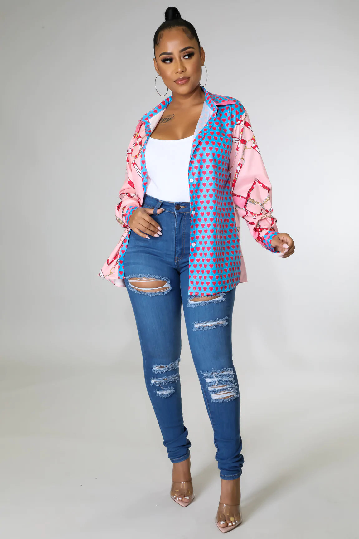 Ashlyn Jeans for Women - High Waist Skinny Denim Pants - Stretch Comfort Fit - Perfect for Casual Wear, Office & Night Out