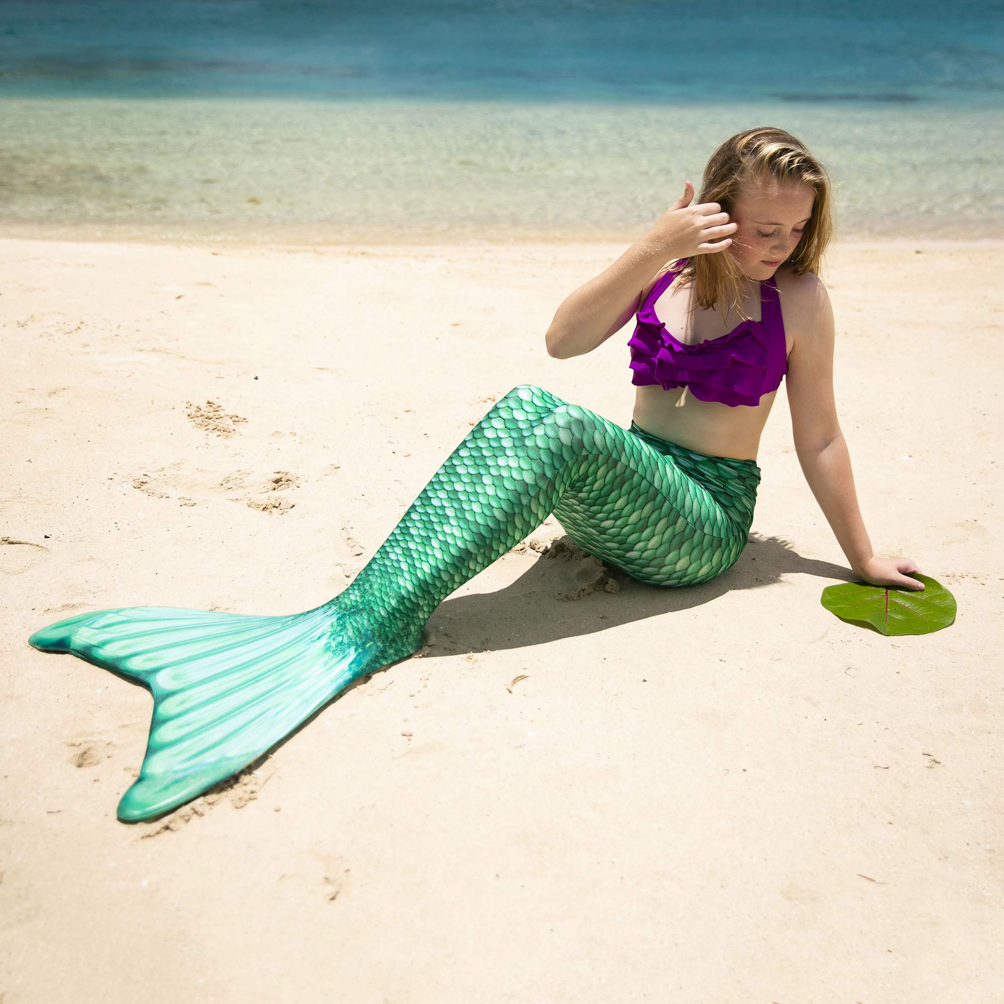 Fin Fun Mermaidens - Premium Mermaid Tails for Swimming | Women, Teens & Adults | Includes Monofin | Perfect for Pool Parties, Underwater Photography & Mermaid Performances