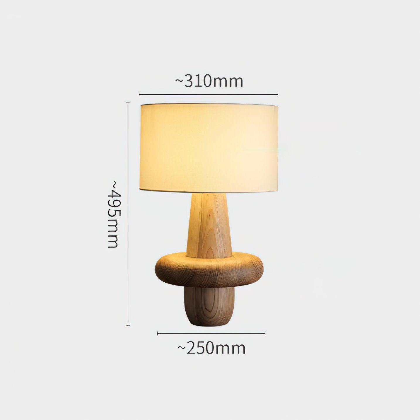 Buddha Tilt Table Lamp - Adjustable LED Night Light for Bedroom, Living Room, Office | Meditation, Yoga, Relaxation Lighting Decor