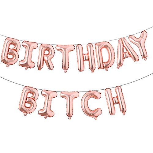 Birthday Bitch Rose Gold