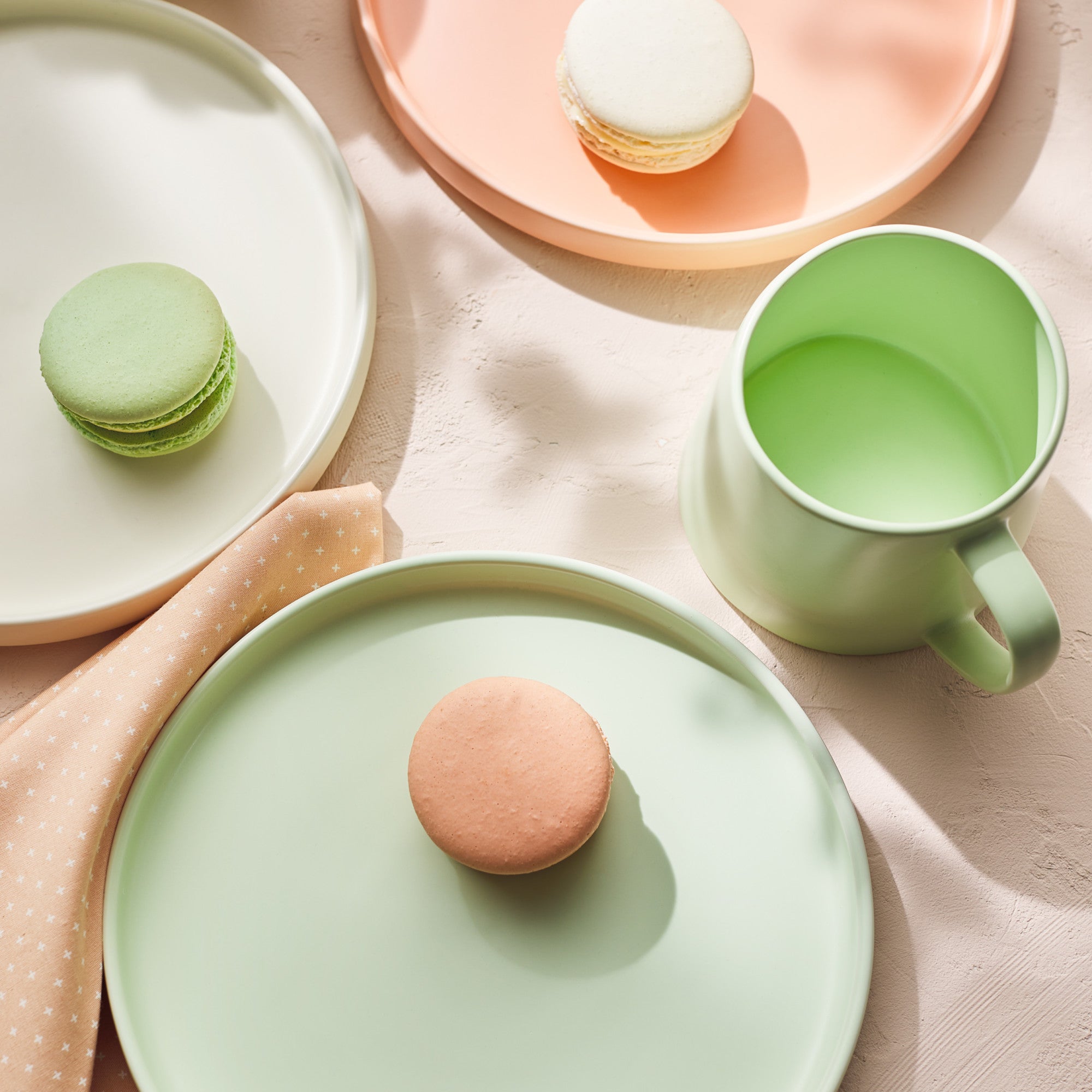 Stella Porcelain Salad Plate Set of 6 - Elegant Dinnerware for Entertaining, Holiday Meals & Special Occasions
