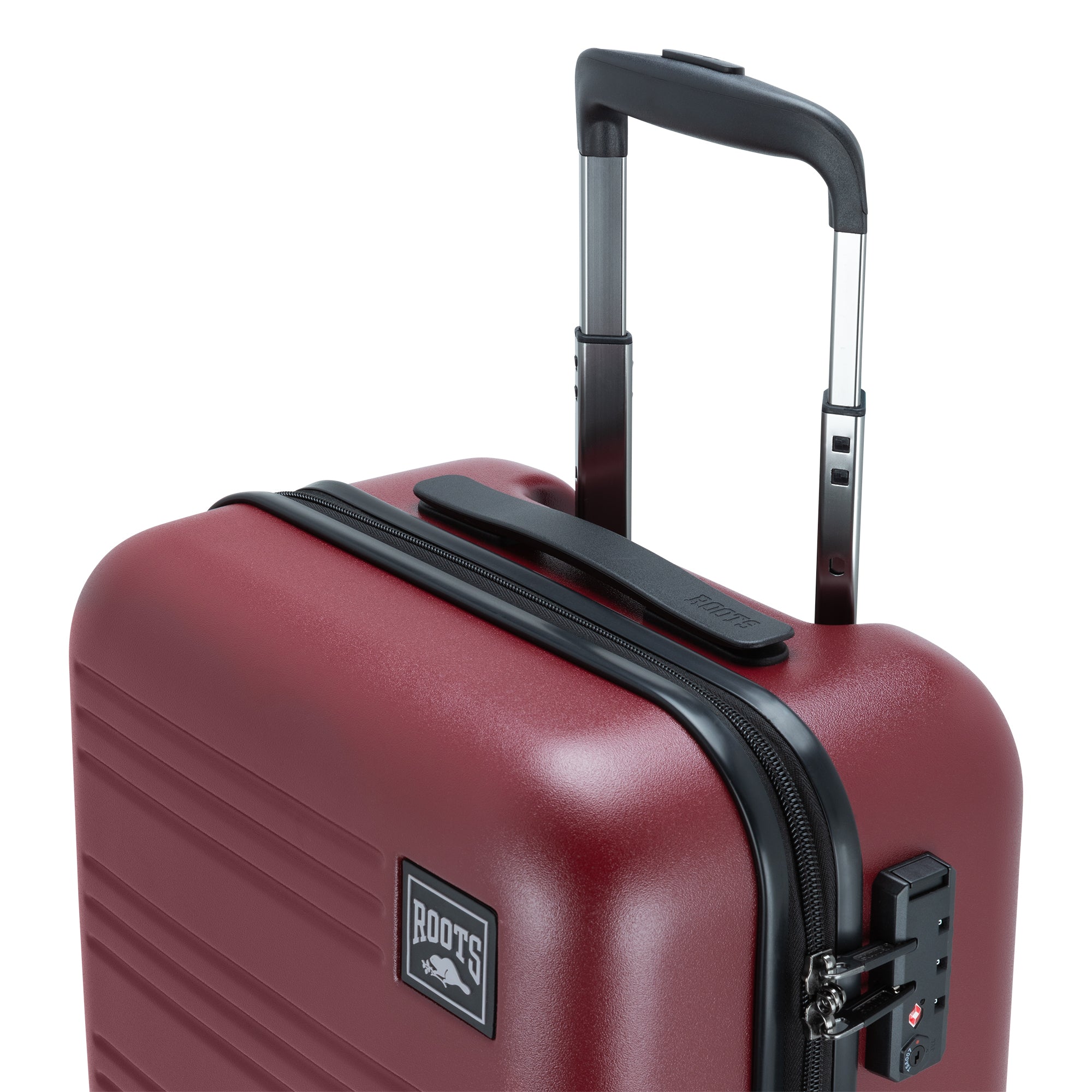 Roots Chalet Spinner Carry On Luggage - Lightweight Expandable Suitcase with 360° Wheels for Air Travel, Business Trips & Weekend Getaways