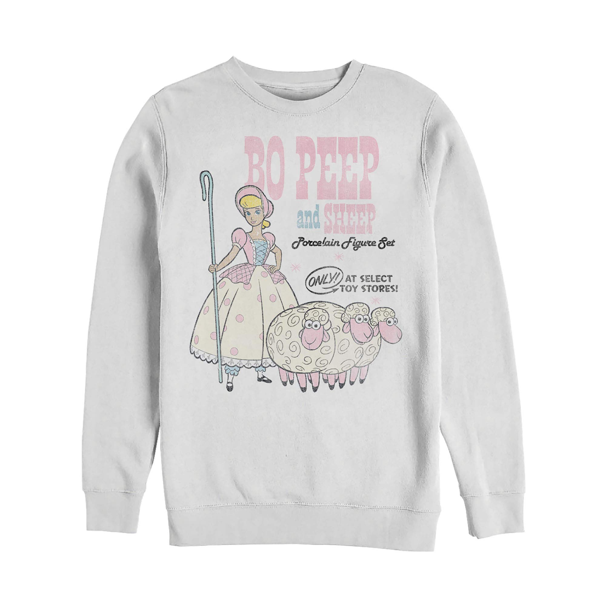 Men's Toy Story Bo Peep Graphic Sweatshirt | Official Disney Merchandise | Casual Wear for Fans & Collectors | Perfect for Movie Nights & Cosplay