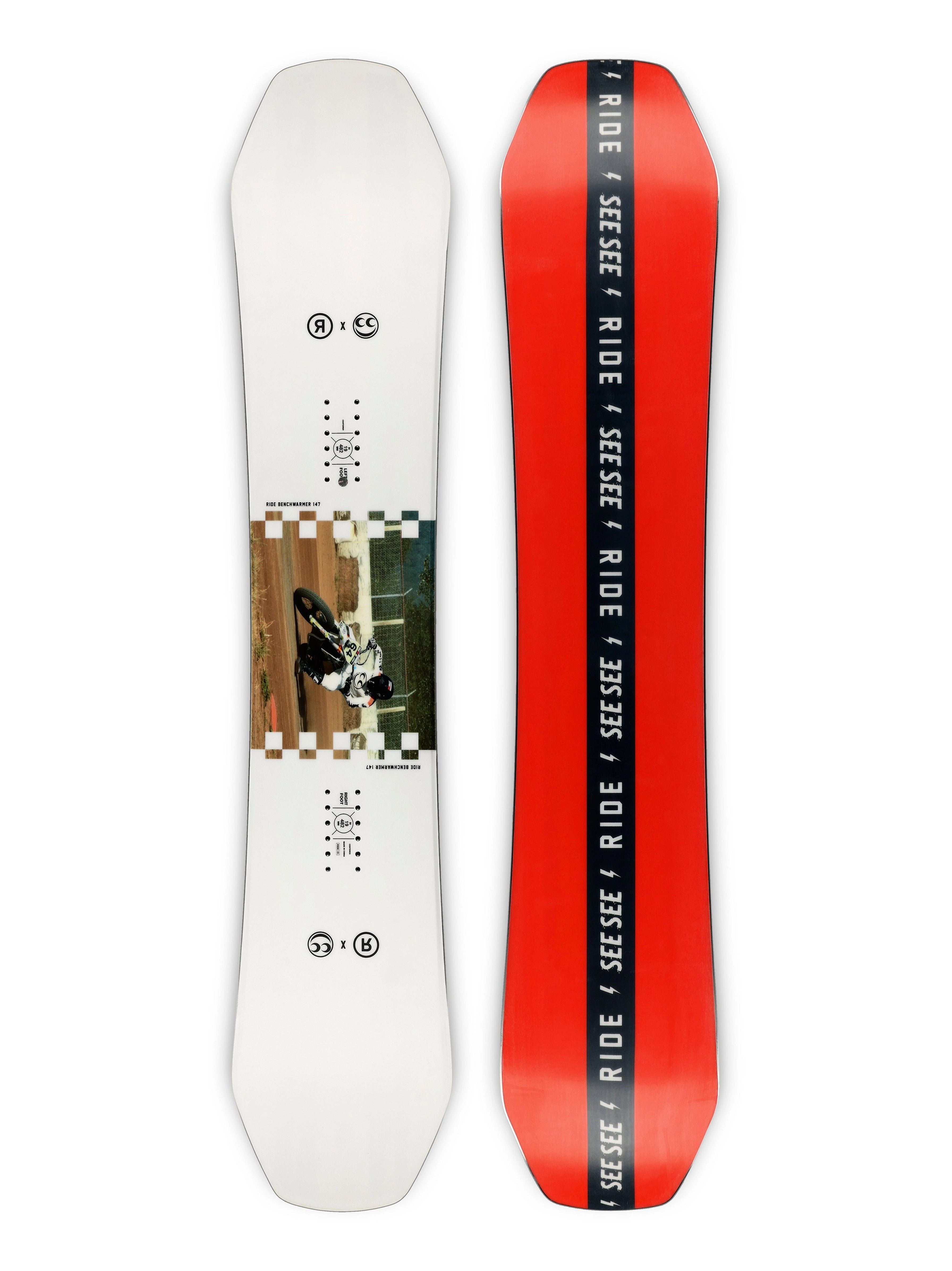 2023 BENCHWARMER Snowboard for All-Mountain Riding - Perfect for Powder, Park & Freestyle Snowboarding - Men's & Women's Snowboard for Winter Sports Enthusiasts