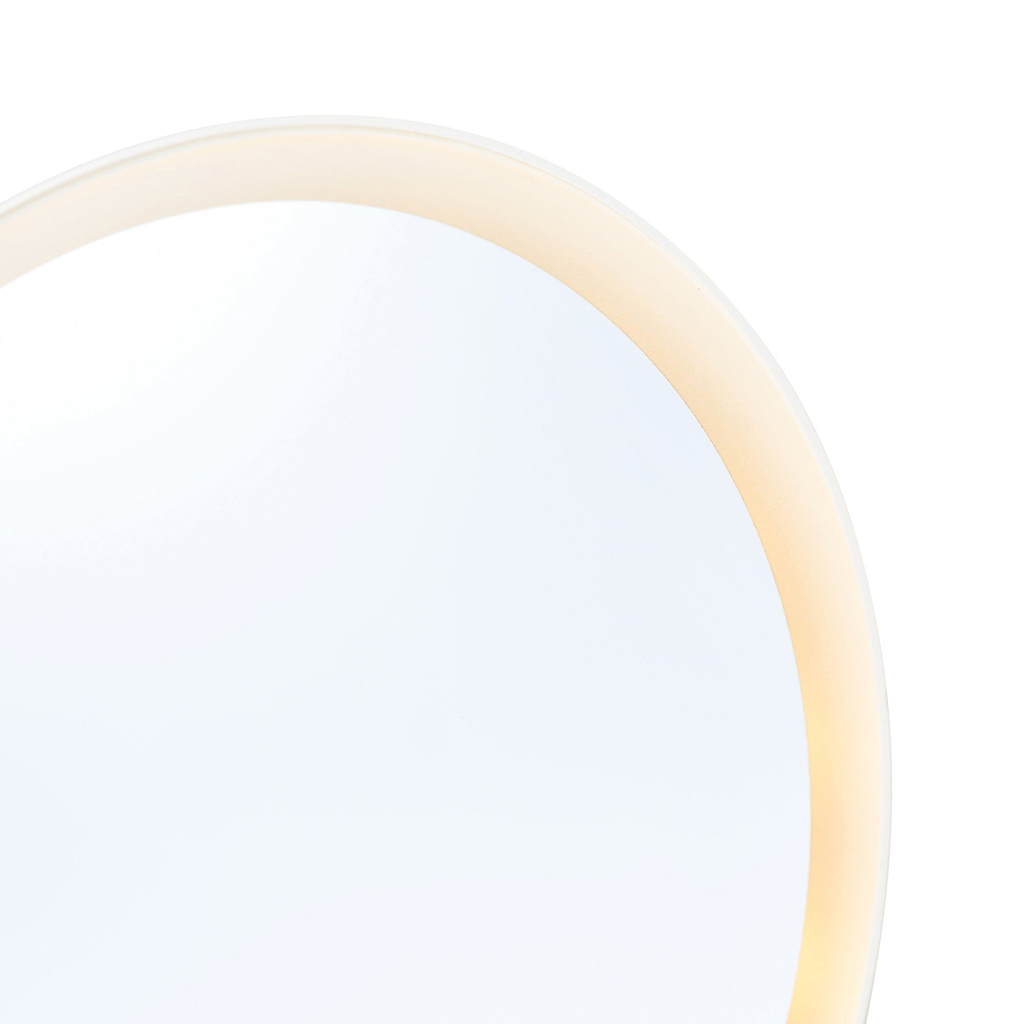 LED Vanity Mirror with Stand - Adjustable Brightness & Touch Control for Makeup, Skincare, and Hair Styling - White (Perfect for Bedroom, Bathroom, and Dressing Room)