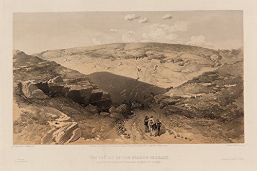 ClassicPix 12x18 Photo Print - The Valley of The Shadow of Death: Woronzoff Road Caves Landscape Wall Art | Perfect for Home Decor, Office & Gallery Displays